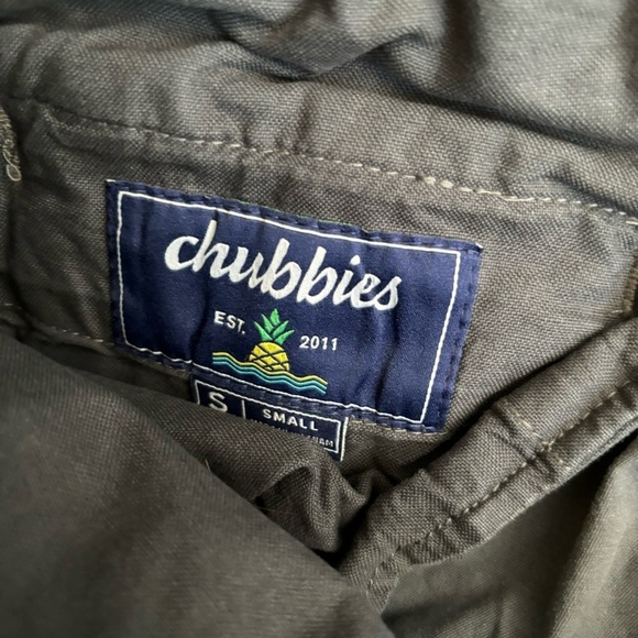Chubbies Men’s 5.5” The Originals Stretch Twill Shorts Small Charcoal Gray - Picture 5 of 9